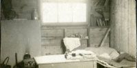 My hut, Lt. Col. John Nelson MC.